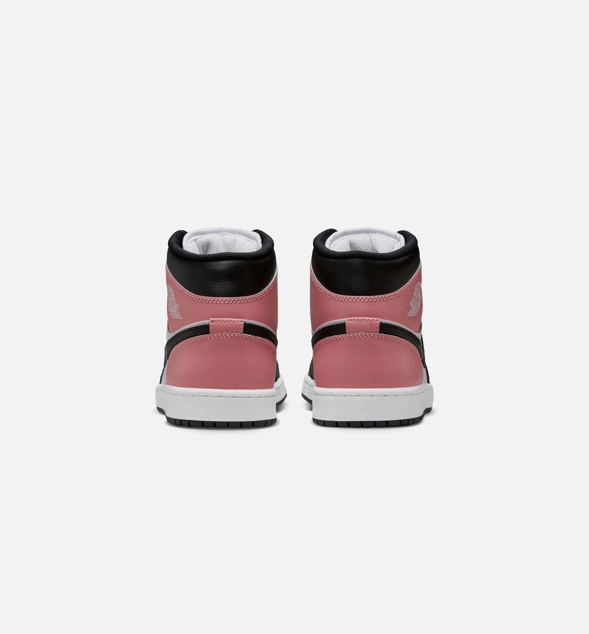 Air Jordan 1 Mid Men's Lifestyle Shoes - White / Rust Pink / Black