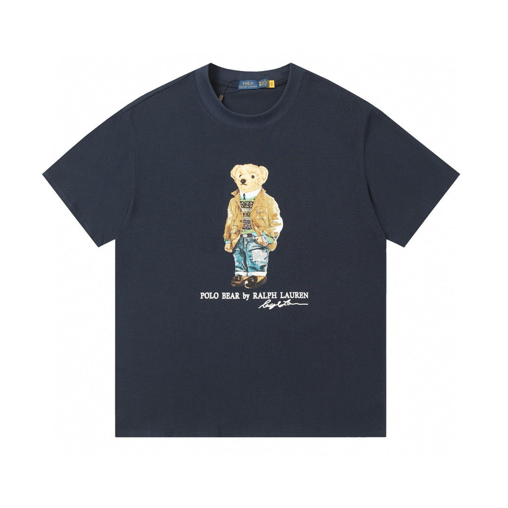 Ralph Lauren Classic Bear Print Crewneck T-Shirt