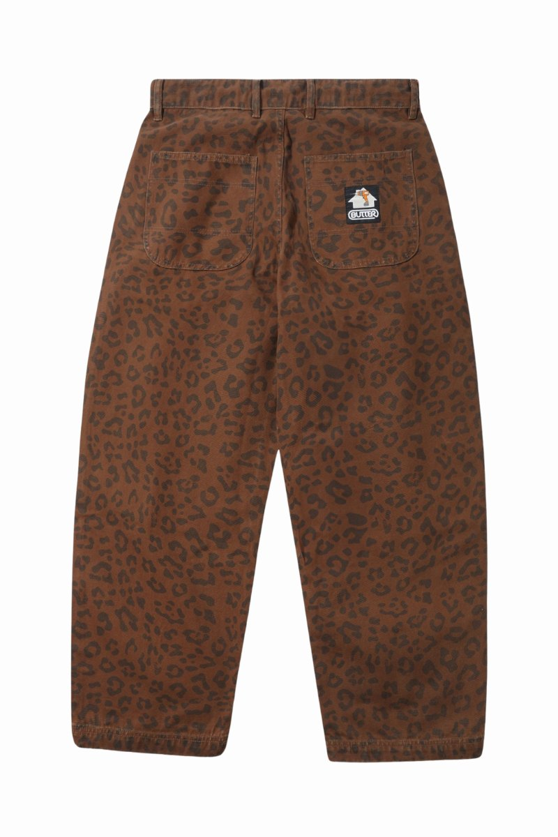 BUTTER WORK PANT Leopard
