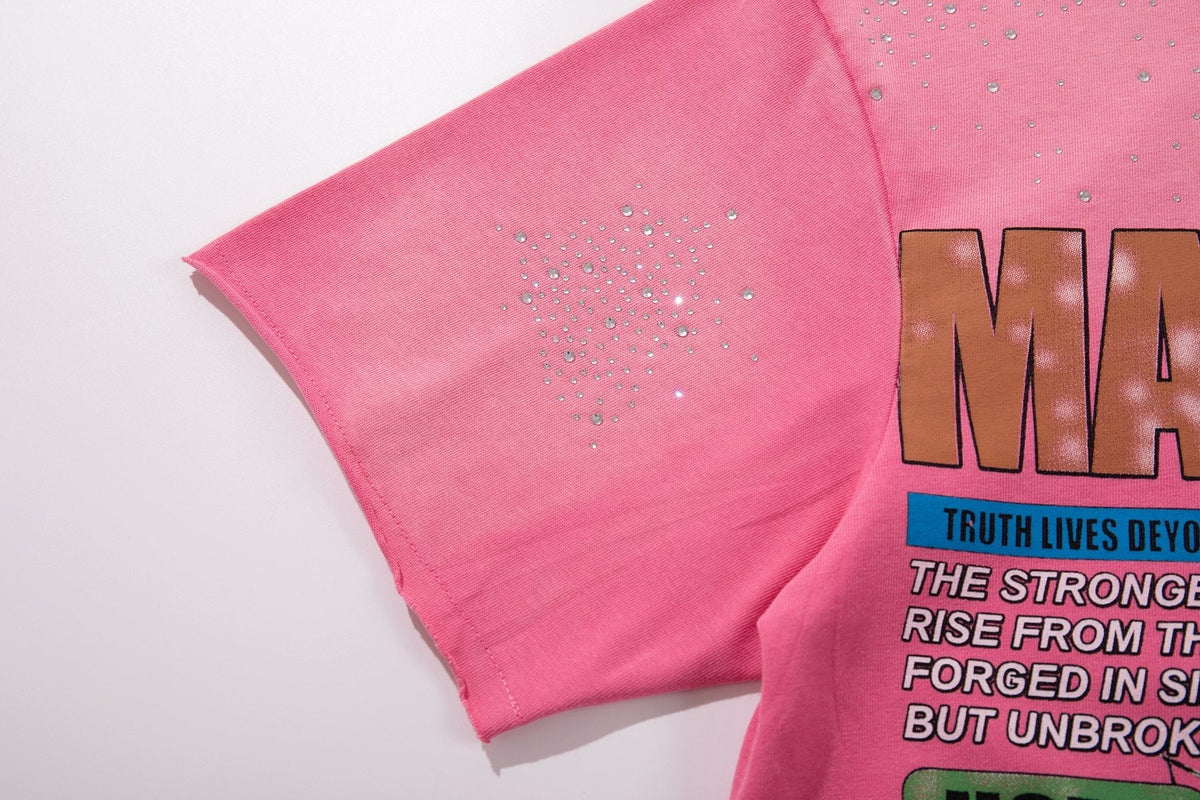 MAJESTIK Broken Heart Graphic T-Shirt