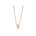 Pomellato Style Hourglass 18K Gold-Plated Necklace