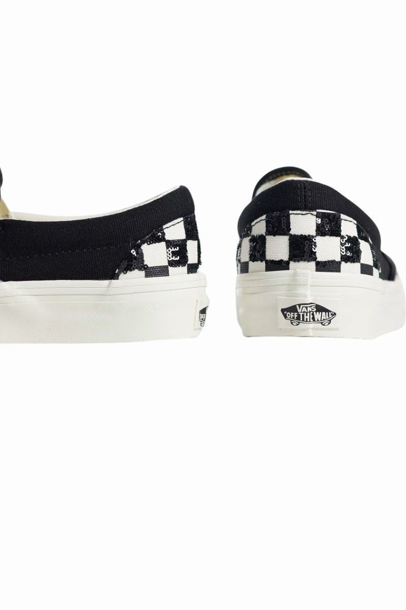VANS SLIP-ON Black / White