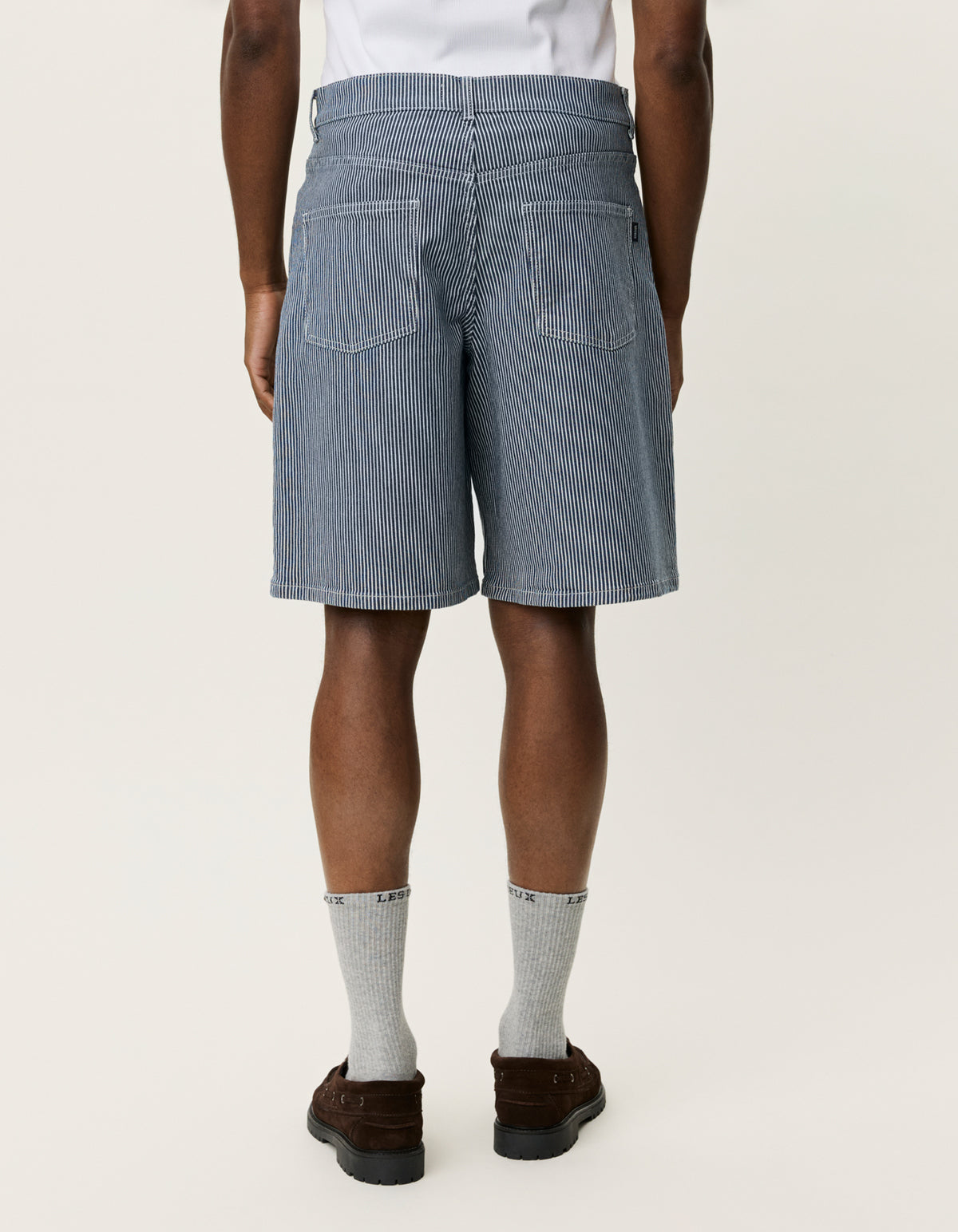 Les Deux Ryder Striped Shorts
