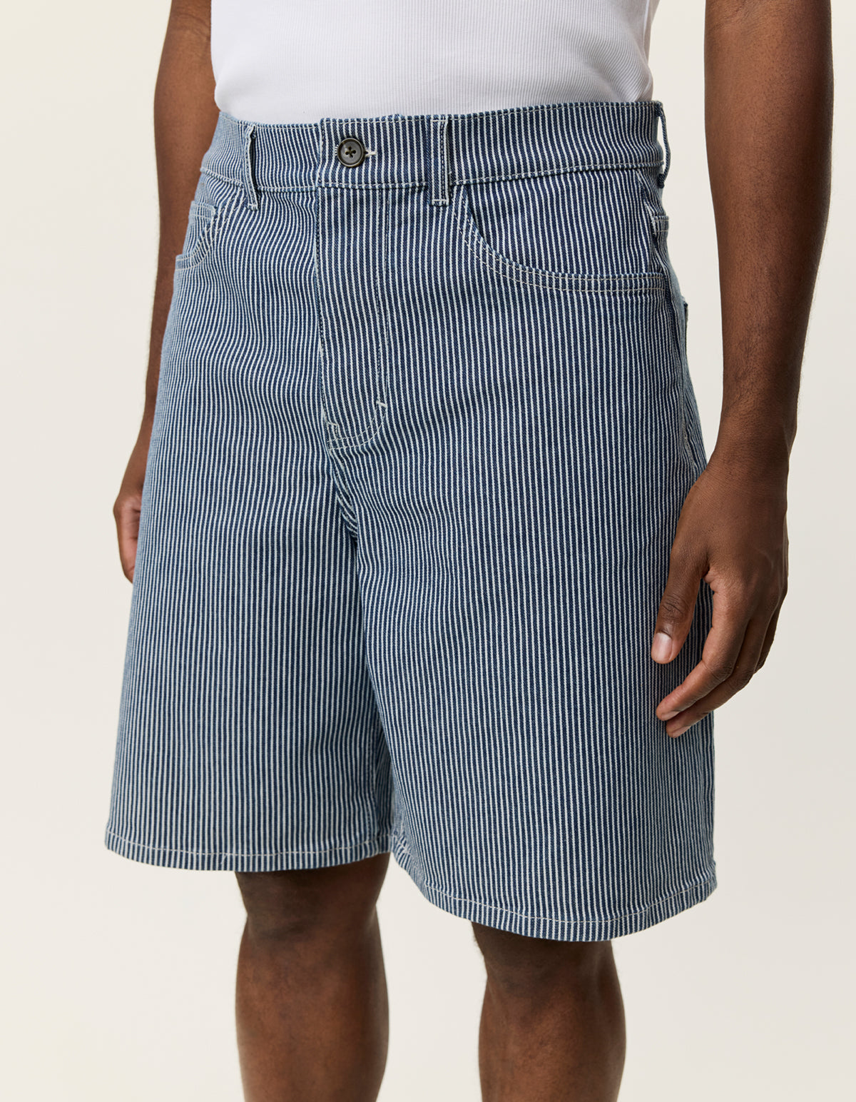 Les Deux Ryder Striped Shorts