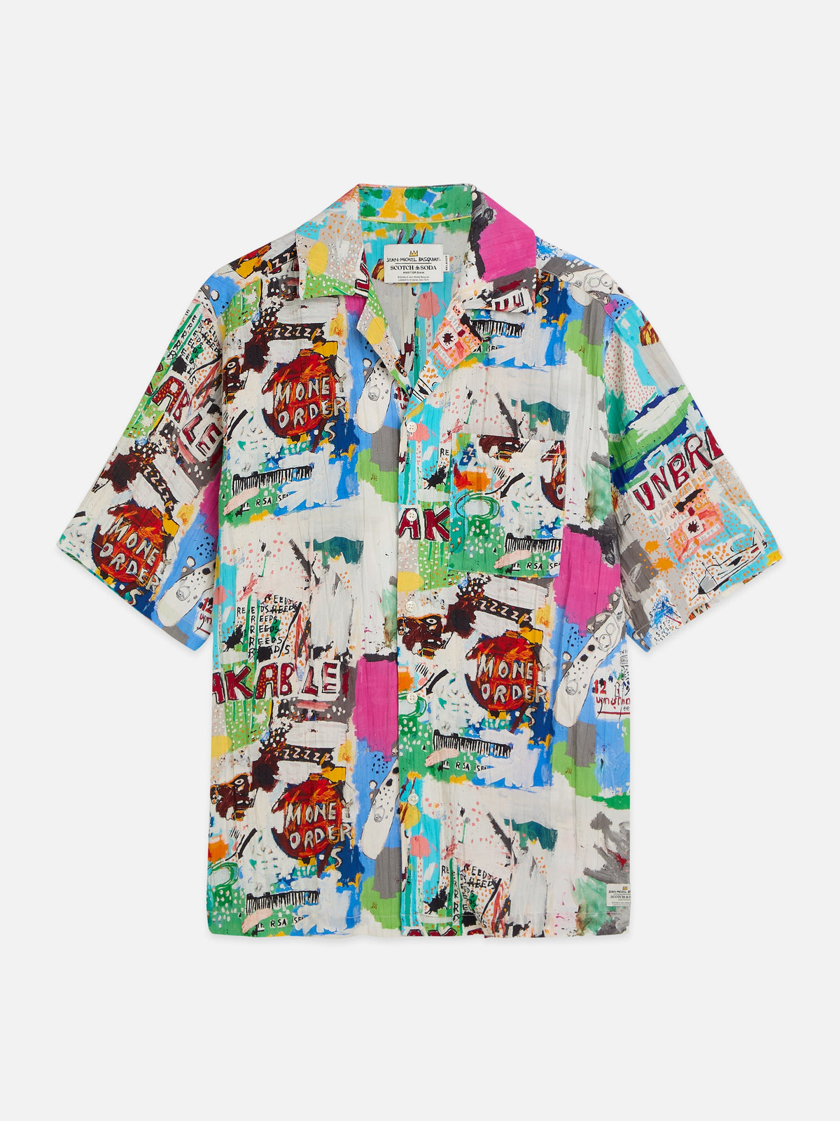 S&S Basquiat Relaxed-Fit Short-Sleeved Shirt