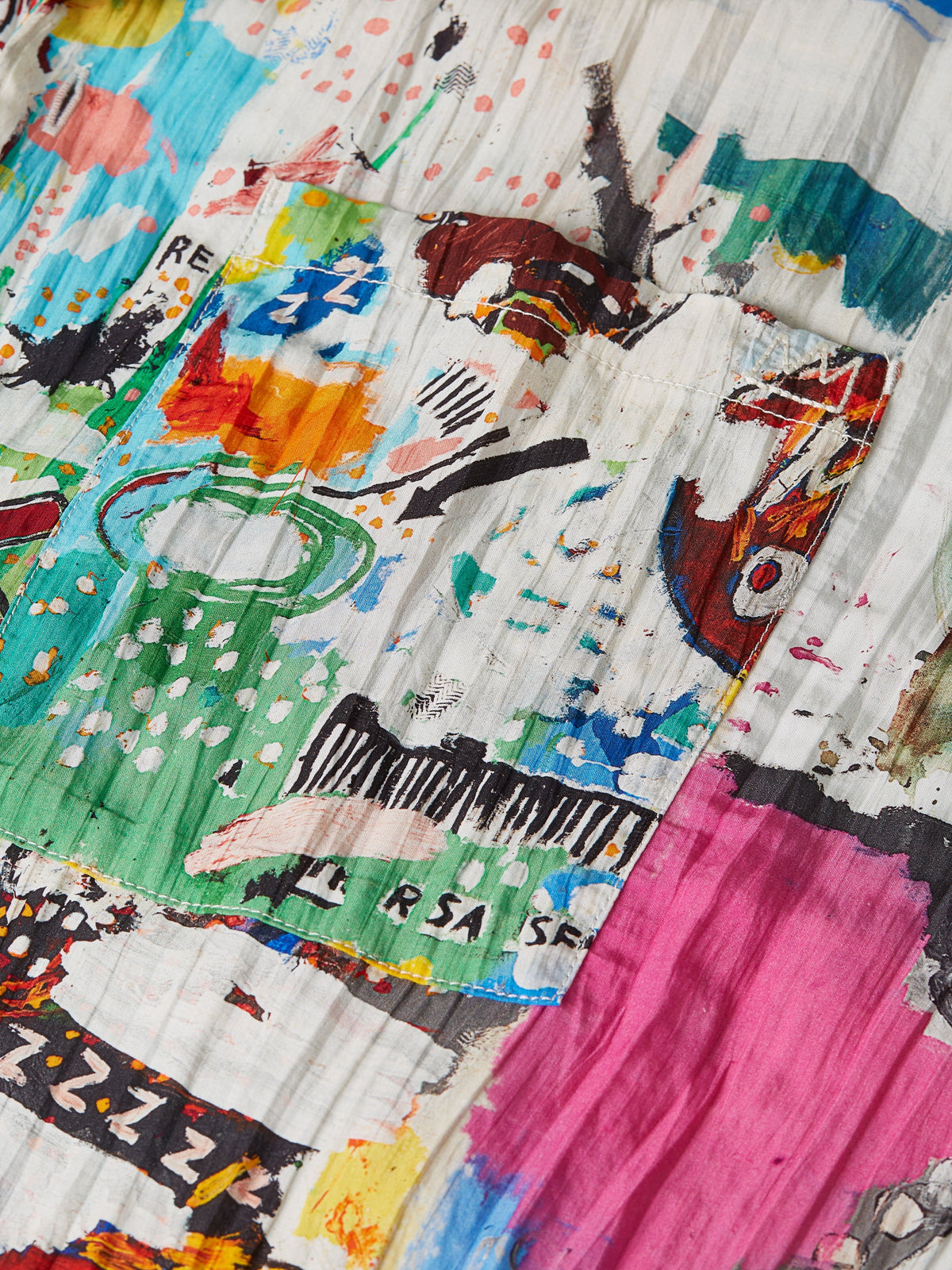 S&S Basquiat Relaxed-Fit Short-Sleeved Shirt