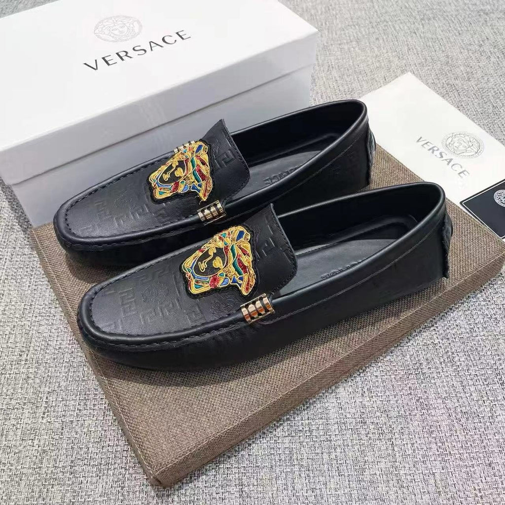 Versace Crest Loafers