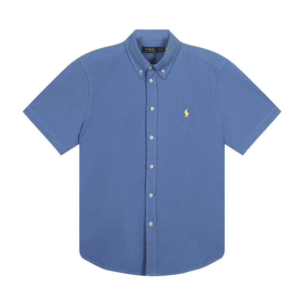 Ralph Lauren Oxford Short-Sleeve Button-Front Shirt