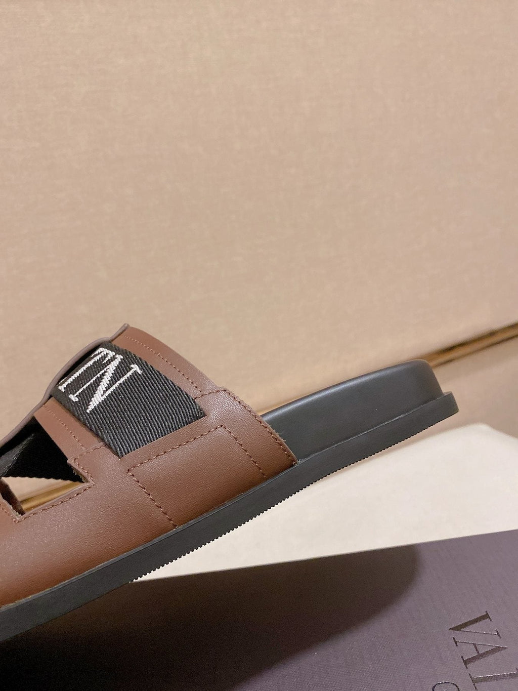 Valentino VLTN Strap Slide Sandals
