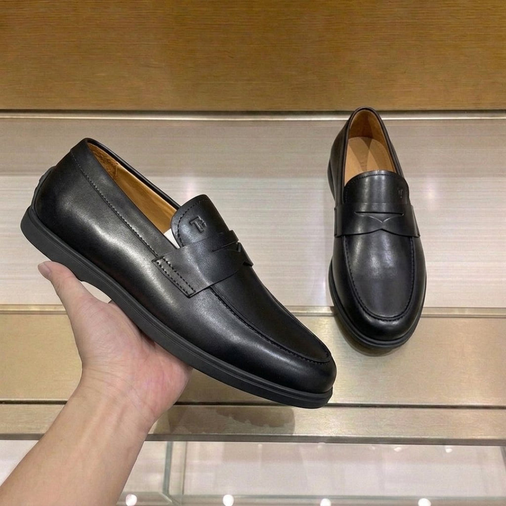 TOD'S Apron-Toe Slip-On Loafers