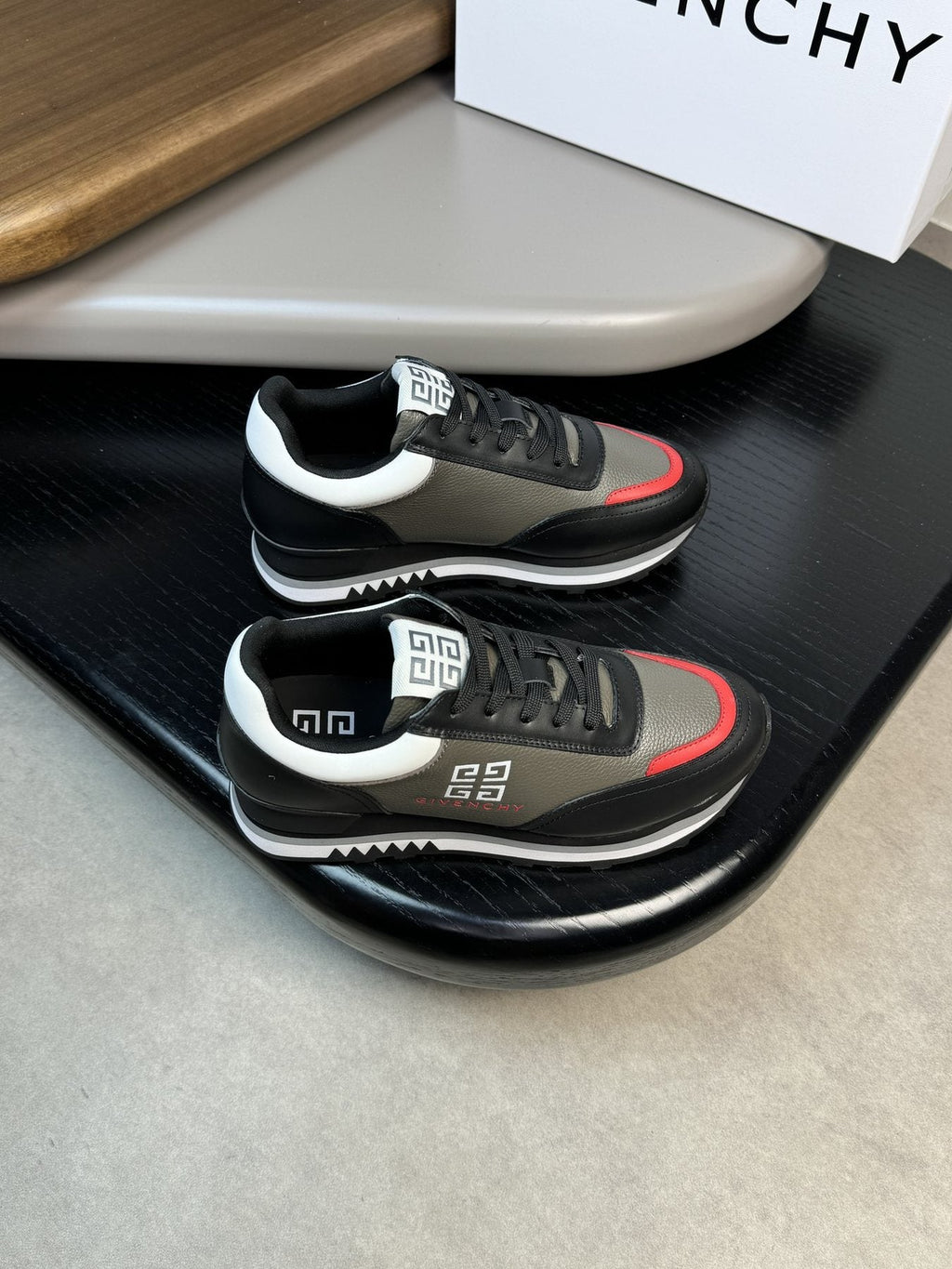 Givenchy Paneled Low-Top Sneakers