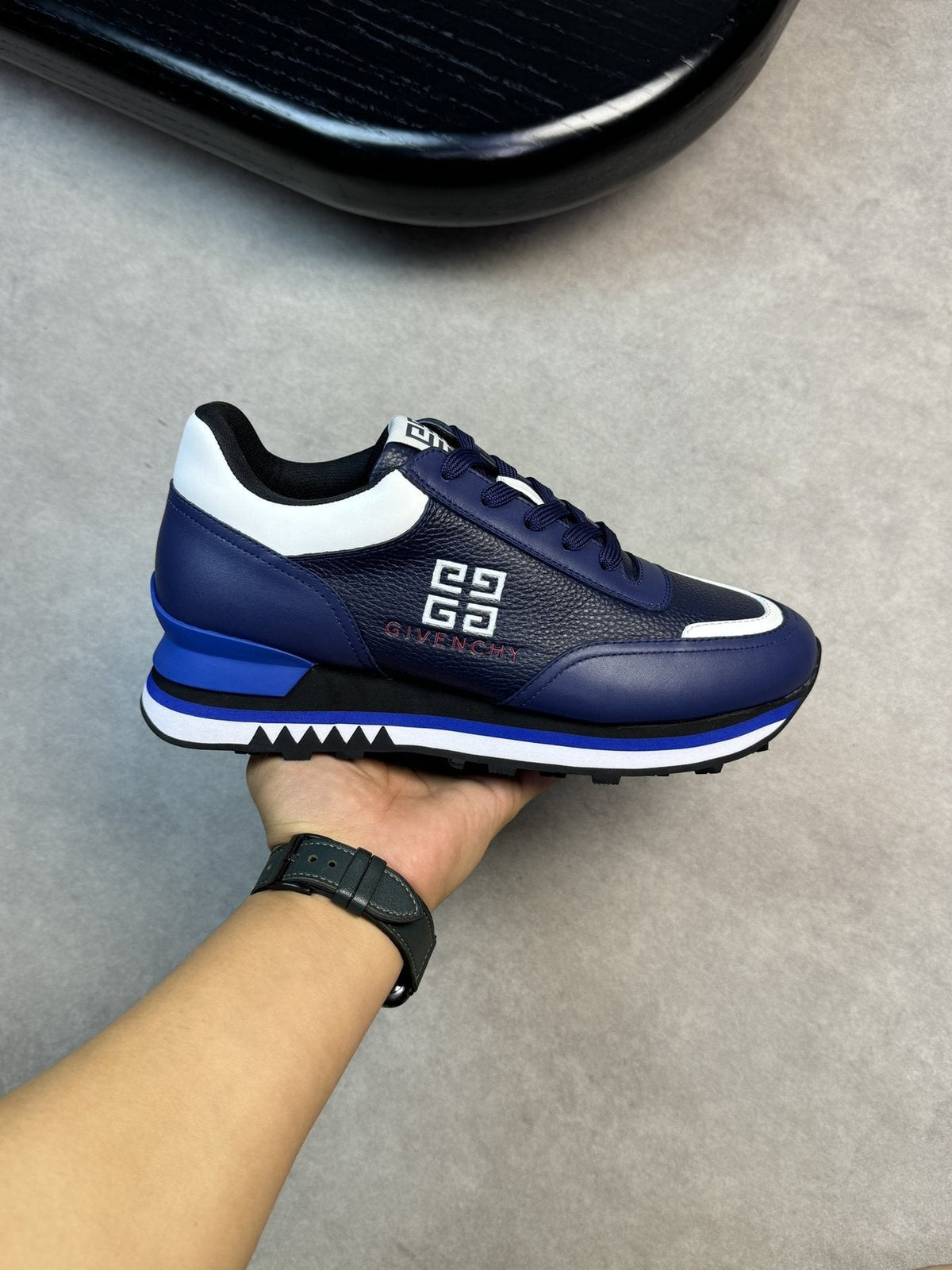 Givenchy Paneled Low-Top Sneakers
